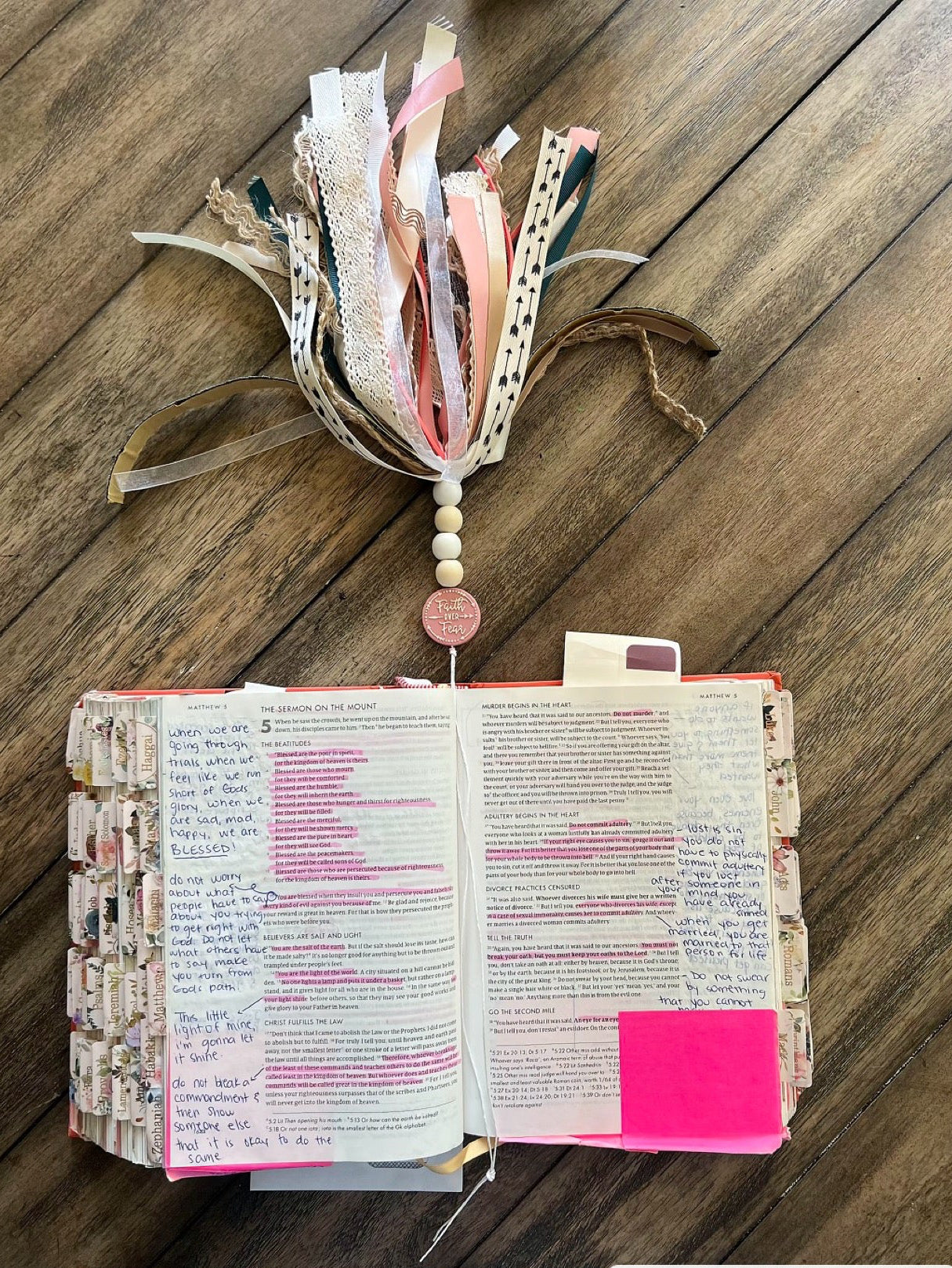 Bible tassels